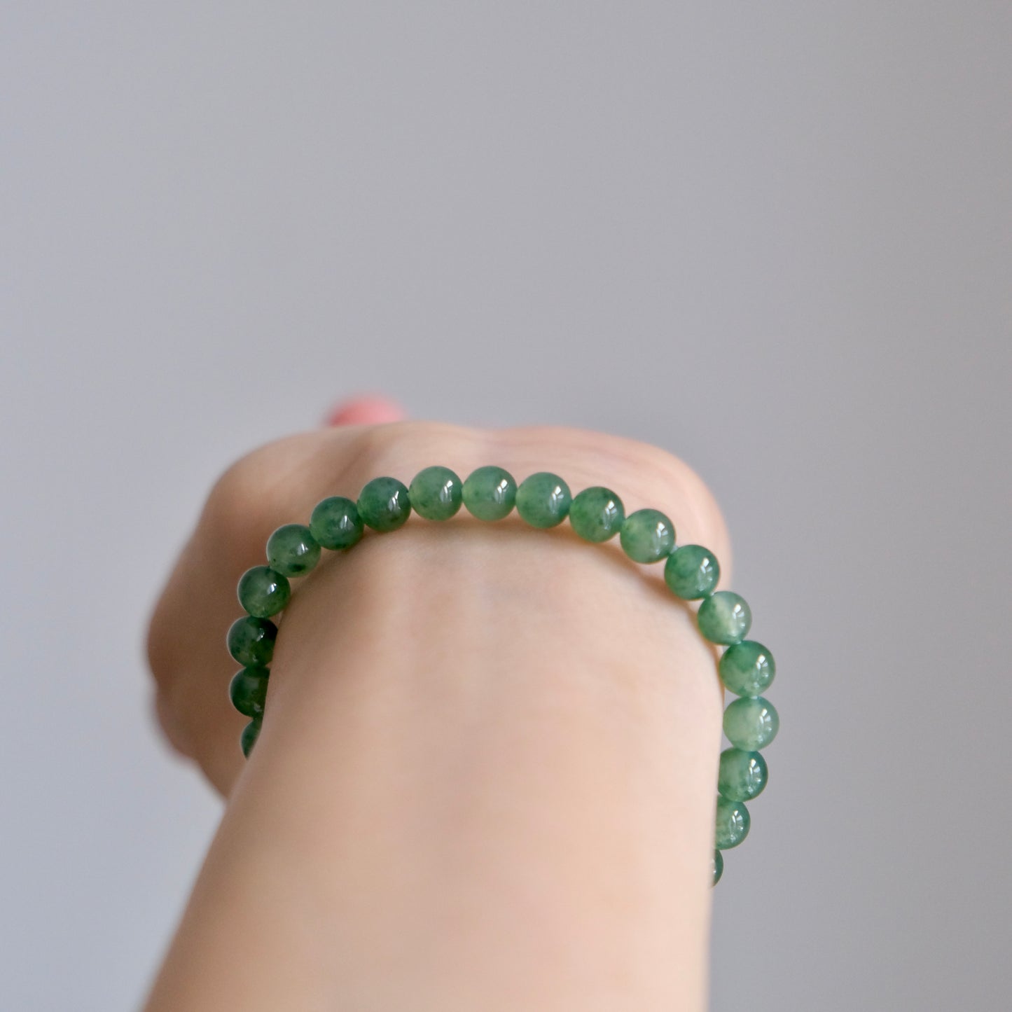 Luminous Green Whispering Leaves