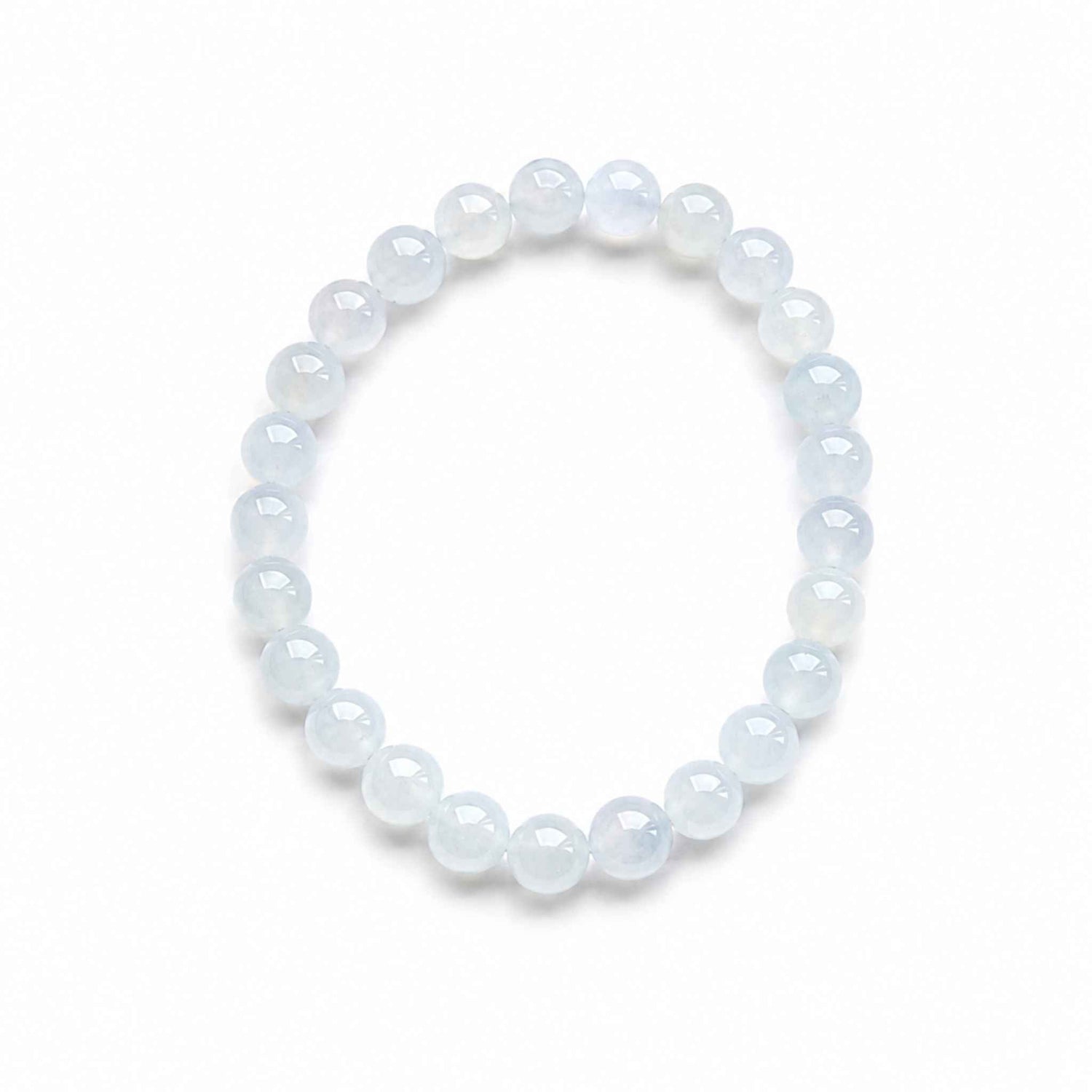 White Jade Bead