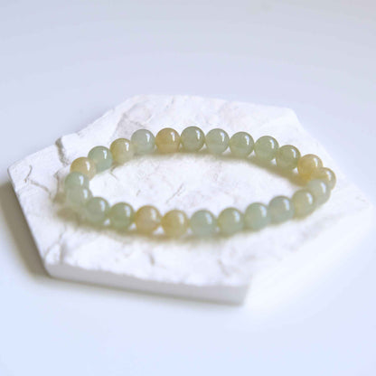 Honeydew Multicolour Beaded Jade Bracelet