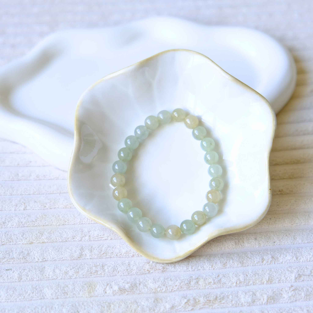 Honeydew Multicolour Beaded Jade Bracelet