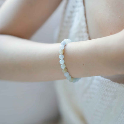 Garden Melody Multicolour Beaded Jade Bracelet