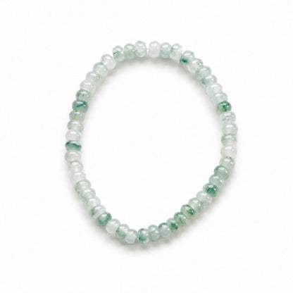Jade Sprout Green Beaded Jade Bracelet