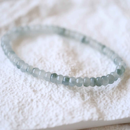 Jade Sprout Green Beaded Jade Bracelet